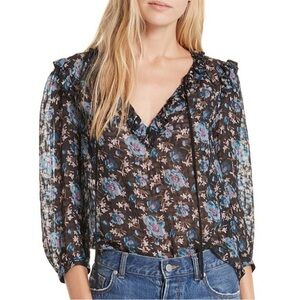 Rebecca Taylor Solstice Floral Top